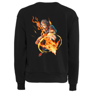 Ryomen Sukuna Sweatshirt in Black