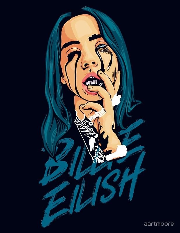 Billie Eilish GraphicTshirt - Image 2