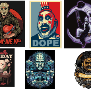 HORROR CHARACTER (20 STICKERS)