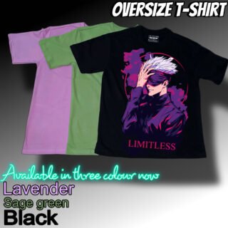 Gojo satoru Graphical Tshirt (Oversize and Regular Fit)