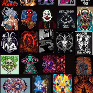 MIX CHARACTER (20 STICKERS)