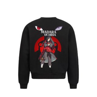 MADARA UCHIHA BLACK SWEATSHIRT