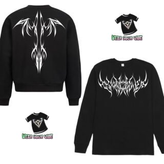 SWEATSHIRT METALLICA DESIGN STREETWEAR