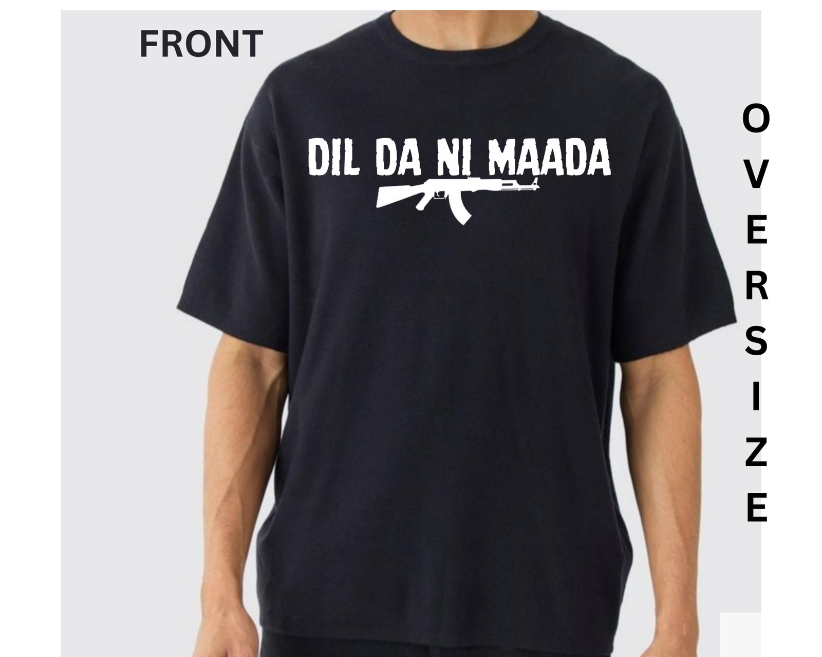 SIDHU MOOSE WALA OVERSIZE TSHIRT - Image 2