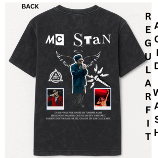 MC STAN ACIDWASH REGULAR FIT TSHIRT