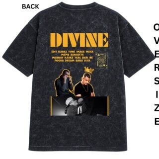 DIVINE ACIDWASH OVERSIZE TSHIRT