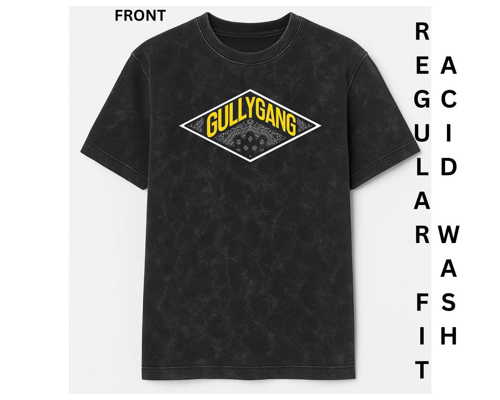 DIVINE ACIDWASH REGULAR FIT TSHIRT - Image 3