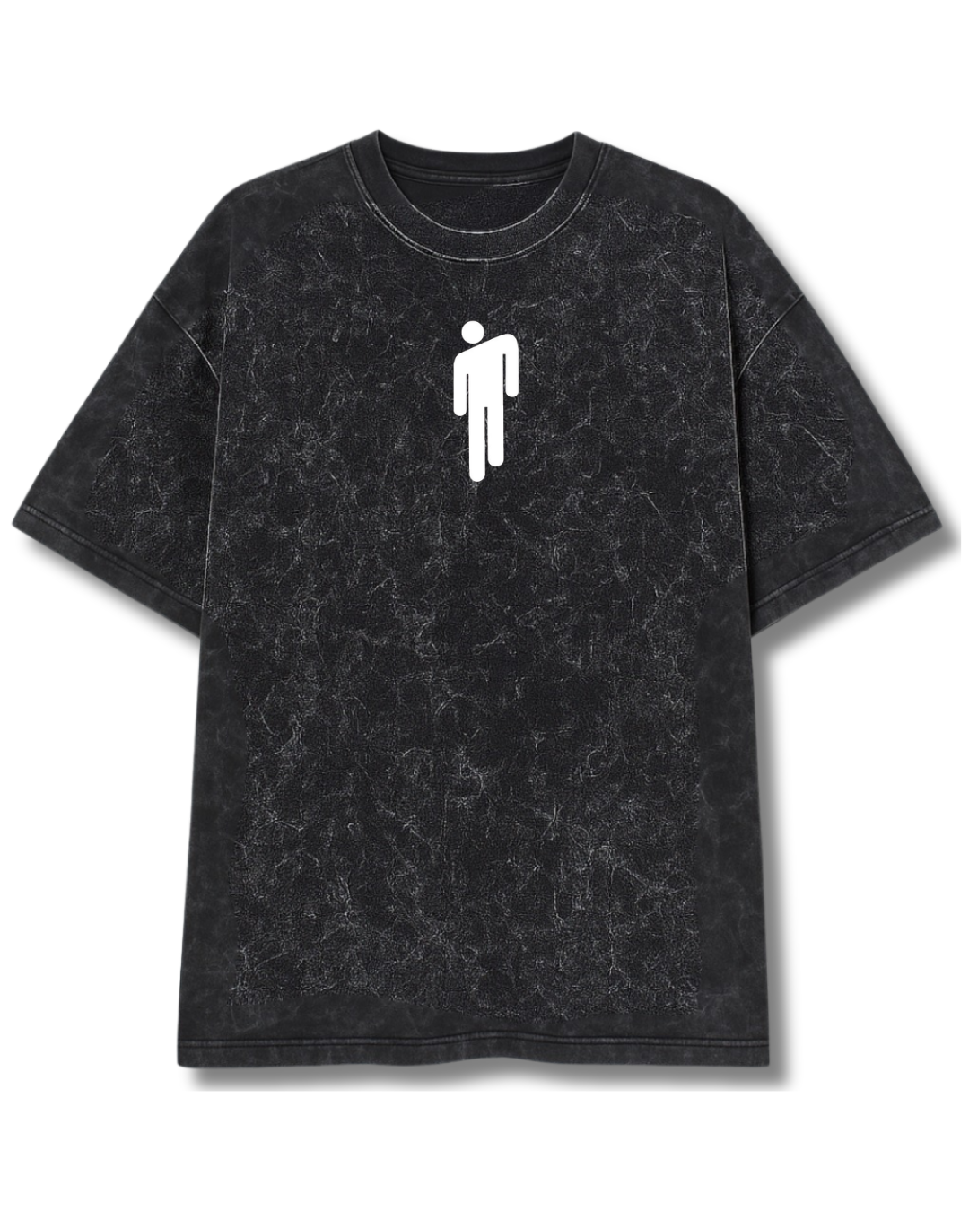 BILLIE EILISH 2.0 ACIDWASH OVERSIZE TSHIRT - Image 2