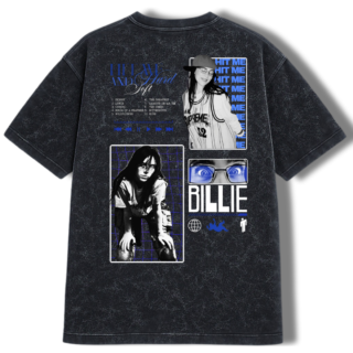 BILLIE EILISH 2.0 ACIDWASH OVERSIZE TSHIRT