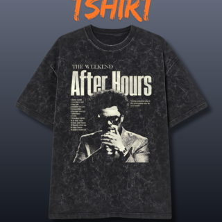 THE WEEKEND AFTER HOURS ACIDWASH OVERSIZE TSHIRT