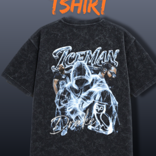 DRAKE ICEMAN ACIDWASH OVERSIZE TSHIRT